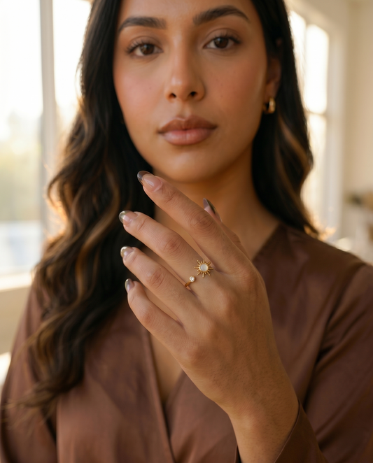 Anillo Florecer (giratorio)