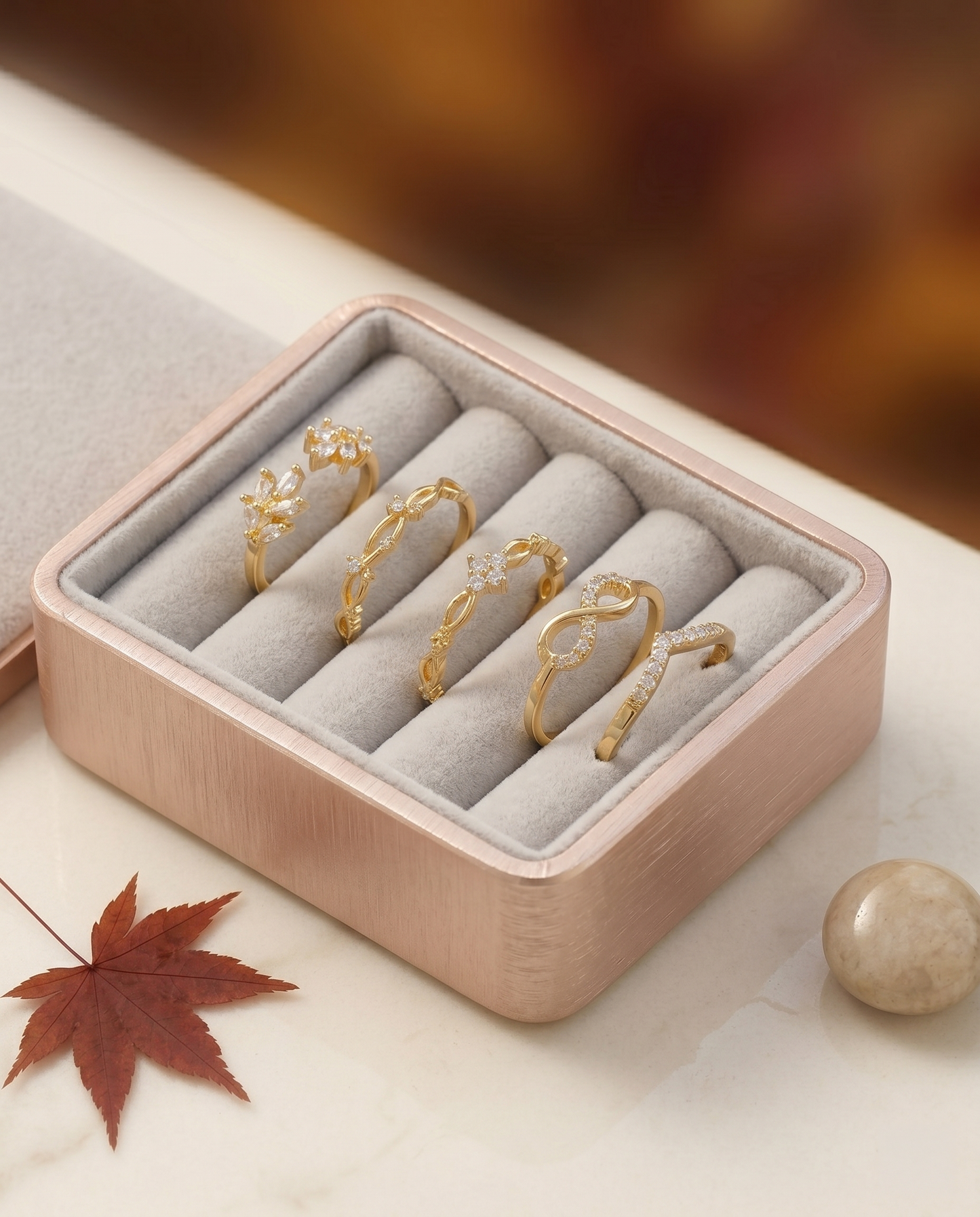 Anillos Bosque (set)