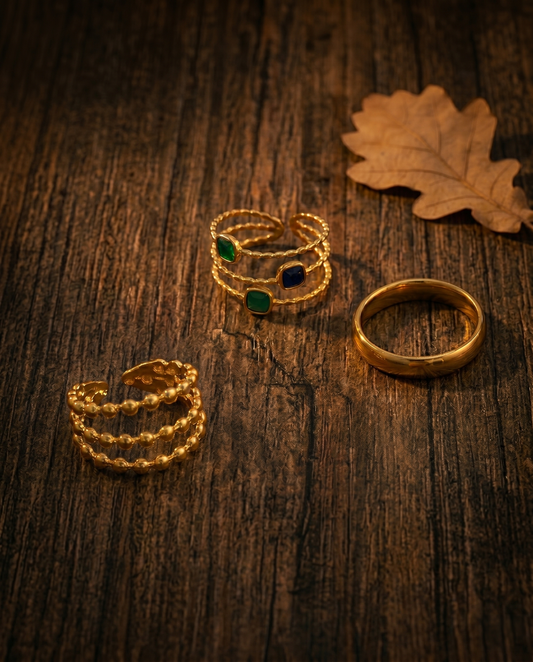 Anillos Equilibrio Geométrico (set)
