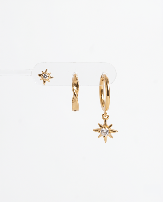 Aretes Constelación (set)