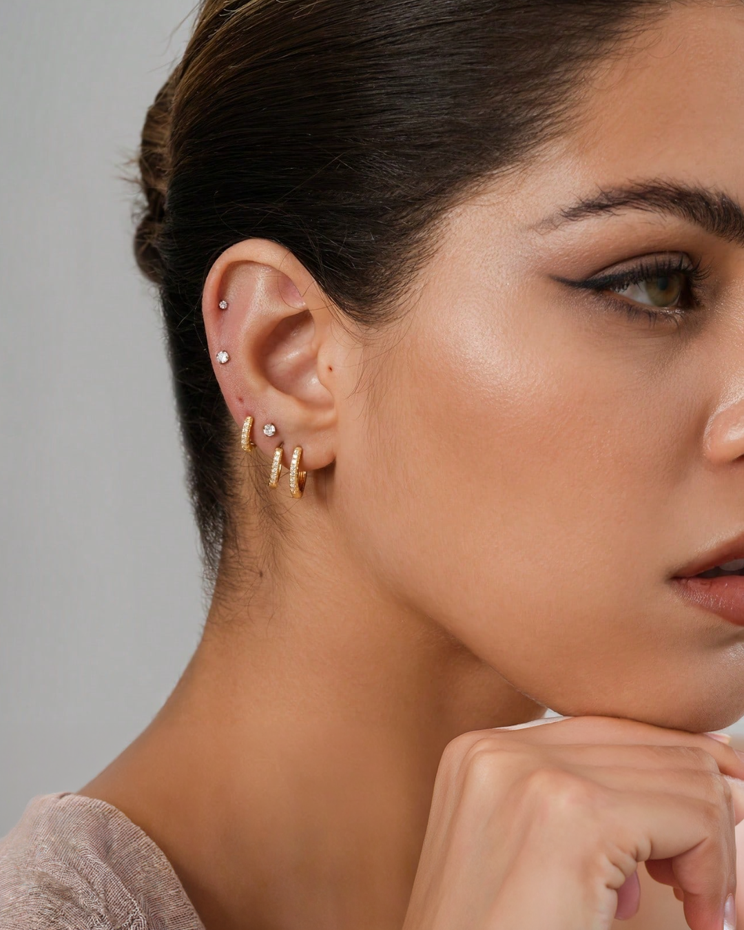 Set Brillo Celestial (ear cuffs)