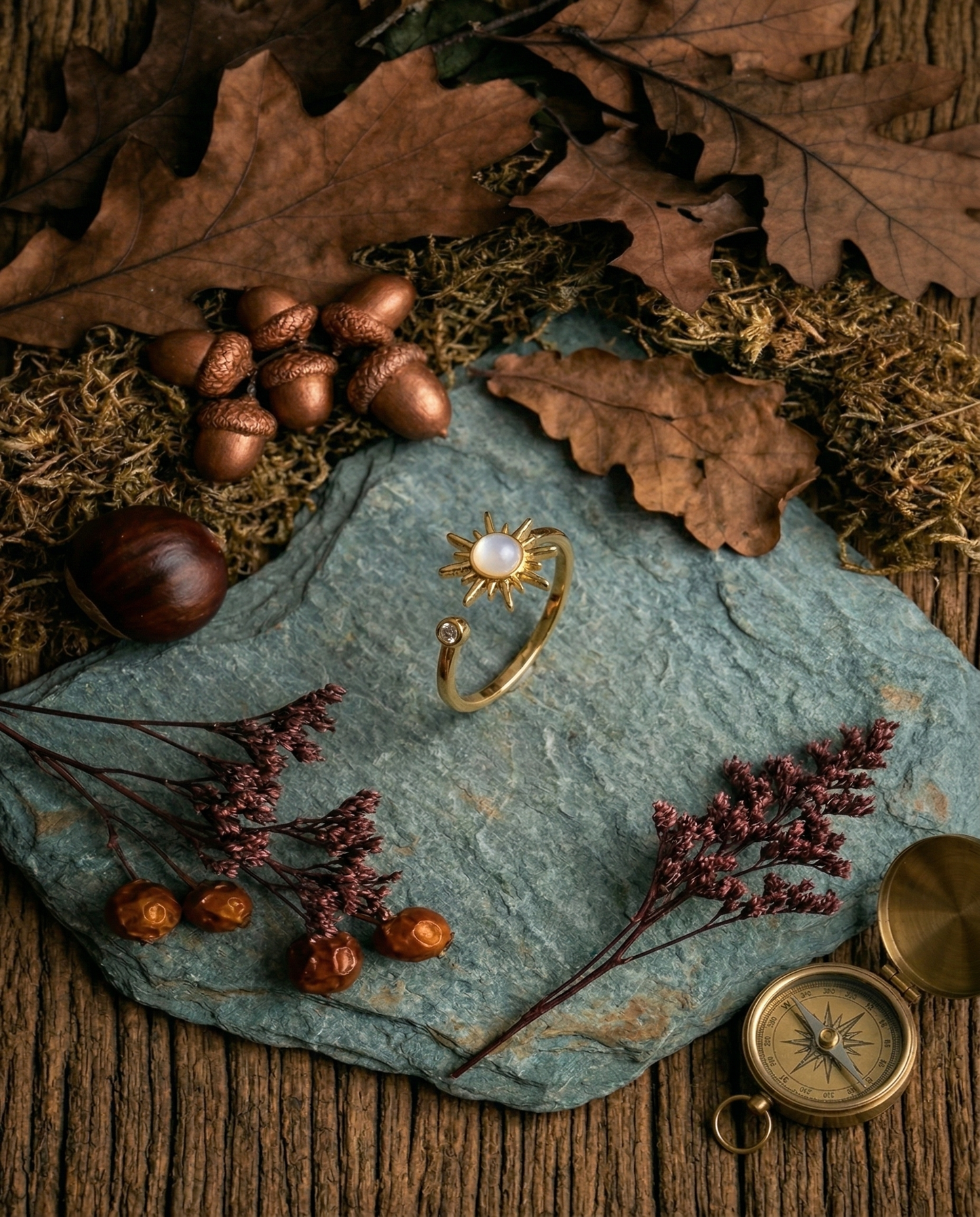Anillo Florecer (giratorio)