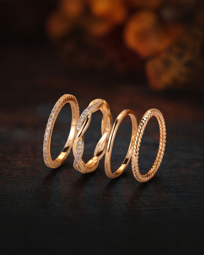 Anillos Promesa (set)