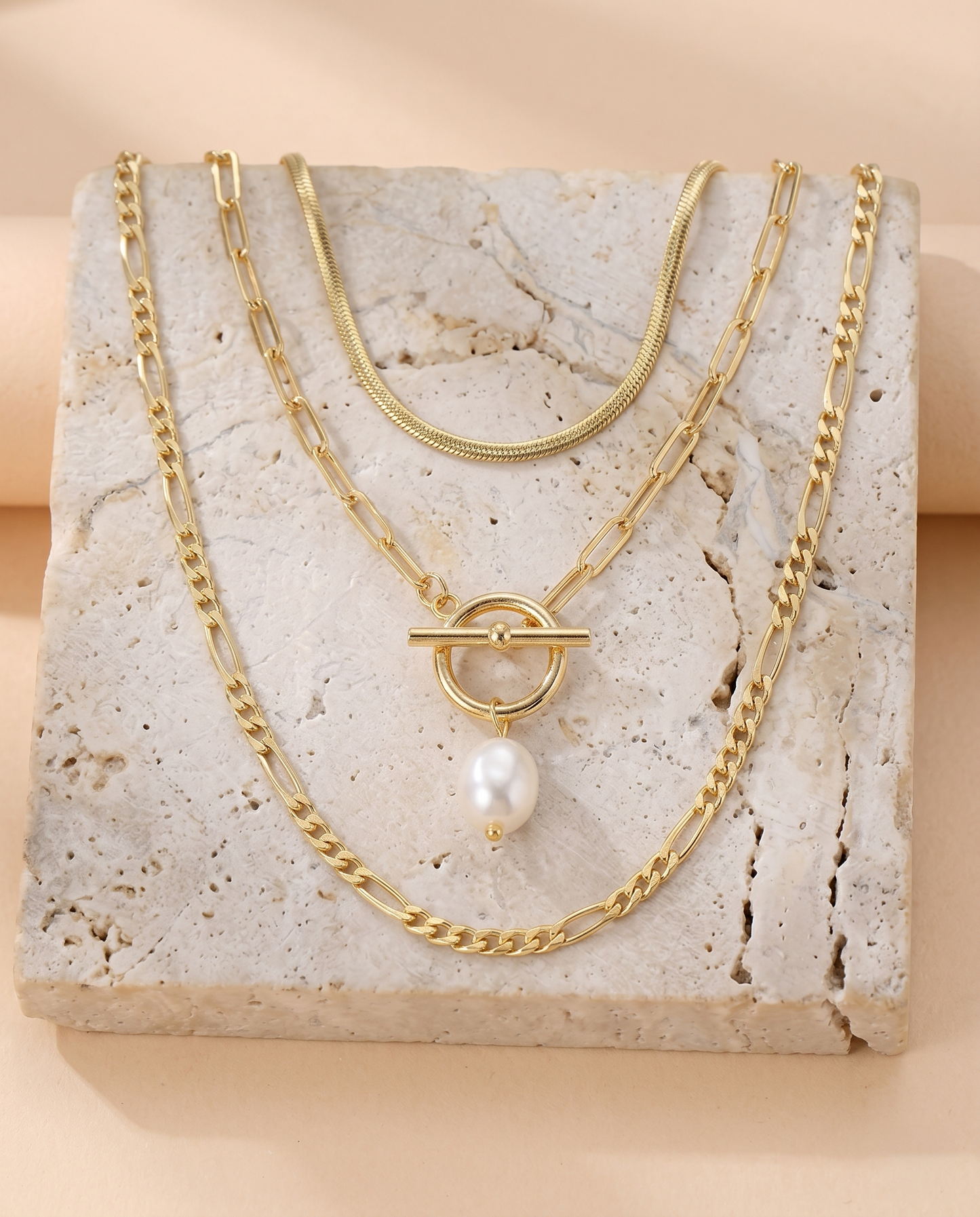 Collar Triple Destino (set)