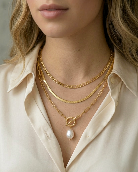 Collar Triple Destino (set)